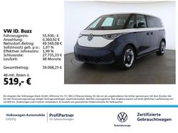 Blau Gebraucht 2023 VW ID. Buzz Pro Van | 55.930 € (Etwas zu teuer)