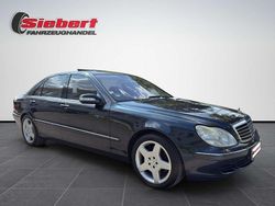 Smaragdschwarz metalliclack Gebraucht 2004 Mercedes S500L Limousine | 9.490 € (Fairer Preis)