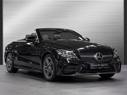Schwarz Gebraucht 2020 Mercedes C180 AMG Cabrio | 29.930 € (Fairer Preis)