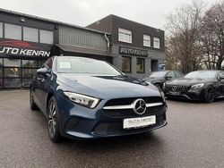 Denimblau metalliclack (metallic) Gebraucht 2021 Mercedes A200 Progressive Limousine | 25.950 € (Fairer Preis)