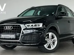 Schwarz mythosschwarz metallic Gebraucht 2017 Audi Q3 S-Line SUV | 19.980 € (Fairer Preis)