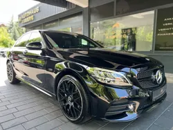 Schwarz Gebraucht 2019 Mercedes C200 AMG line Limousine | 28.900 € (Fairer Preis)