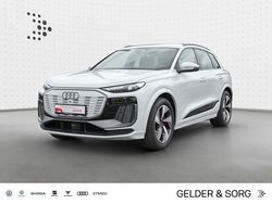 Weiß (gletscherweiß metallic) Gebraucht 2025 Audi Q6 e-tron S-Line SUV | 66.391 € (Superpreis)