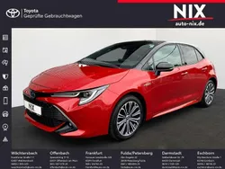 Karminarot metallic, dach schwarz Gebraucht 2020 Toyota Corolla Style Limousine | 21.490 € (Fairer Preis)