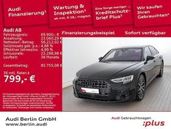 Mythosschwarz metallic Gebraucht 2023 Audi A8 Ambiente Limousine | 68.900 €