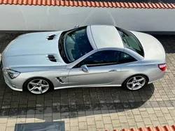 Silber Gebraucht 2012 Mercedes SL350 AMG line Cabrio | 42.500 € (Teuer)
