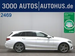 Polarweiss Gebraucht 2016 Mercedes C250 AMG line Kombi | 17.950 € (Superpreis)