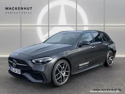 Grau Gebraucht 2023 Mercedes C300 AMG Kombi | 51.900 € (Teuer)
