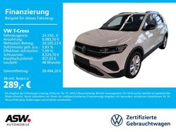 Pure white Gebraucht 2025 VW T-Cross Goal SUV | 24.330 € (Superpreis)
