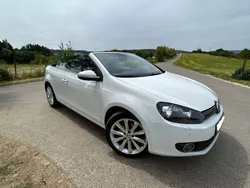 Weiß Gebraucht 2012 VW Golf Cabriolet Basis Cabrio | 12.199 € (Etwas zu teuer)