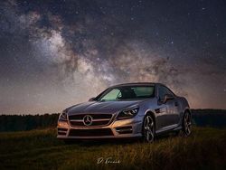 Silber Gebraucht 2016 Mercedes SLK300 Cabrio | 28.500 € (Fairer Preis)