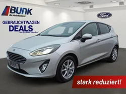 Polarsilber metallic Gebraucht 2021 Ford Fiesta Titanium Kleinwagen | 12.990 € (Fairer Preis)