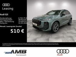Grün Neu 2025 Audi Q3 S-Line SUV | 54.850 € (Etwas zu teuer)