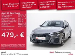 Daytonagrau perleffekt Gebraucht 2022 Audi S3 Ambiente Limousine | 39.889 € (Fairer Preis)