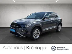 Indiumgrau metallic Gebraucht 2024 VW T-Roc Style SUV | 29.990 € (Fairer Preis)