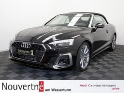 Mythosschwarz metallic Gebraucht 2023 Audi A5 Cabriolet S-Line Cabrio | 43.950 € (Etwas zu teuer)
