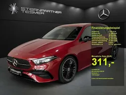 Rot Gebraucht 2023 Mercedes A180 AMG Limousine | 28.870 € (Guter Preis)