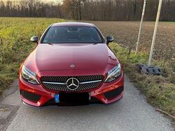 Rot Gebraucht 2018 Mercedes C250 AMG line Coupé | 25.000 € (Fairer Preis)