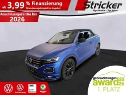 Ravennablau Gebraucht 2021 VW T-Roc Cabriolet R-line Edition Cabrio | 25.946 € (Fairer Preis)