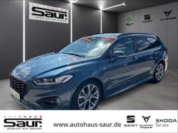 Chromablau metallic Gebraucht 2020 Ford Mondeo ST-Line Kombi | 21.980 € (Etwas zu teuer)