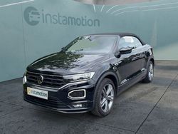 Schwarz Gebraucht 2021 VW T-Roc Cabriolet R-line Cabrio | 31.940 € (Teuer)