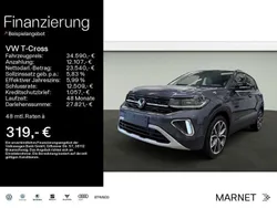 Rauchgrau metallic Neu 2025 VW T-Cross Style SUV | 34.590 € (Teuer)