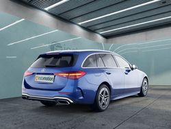 Blau Gebraucht 2024 Mercedes C300e Advanced Kombi | 48.900 € (Teuer)