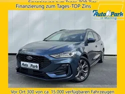 Desert island blue metallic Gebraucht 2023 Ford Focus ST-Line X Kombi | 21.877 € (Guter Preis)