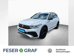 Oryxweiß perlmutteffekt Gebraucht 2024 VW Tiguan Allspace R-line SUV | 45.990 € (Fairer Preis)