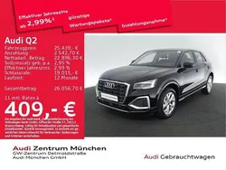 Brillantschwarz Gebraucht 2023 Audi Q2 Advanced Plus SUV | 25.439 € (Guter Preis)