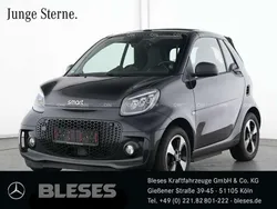 Schwarz Gebraucht 2023 Smart ForTwo Electric Drive Exclusive Cabrio | 17.750 € (Fairer Preis)