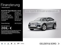 Taifungrau metallic Gebraucht 2022 Audi Q4 Sportback e-tron S-Line SUV | 34.890 € (Fairer Preis)