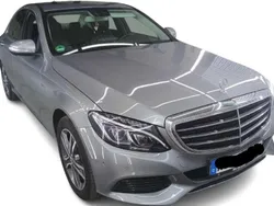 Grau Gebraucht 2015 Mercedes C220 Exclusive Limousine | 17.950 € (Fairer Preis)