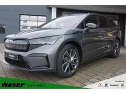 Grau Neu 2025 Skoda Enyaq iV SportLine SUV | 56.990 € (Teuer)