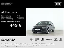 Schwarz Neu 2025 Audi A3 Sportback S-Line Limousine | 42.890 € (Fairer Preis)