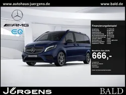Cavansitblau metallic Gebraucht 2021 Mercedes V250 Avantgarde Van / Kleinbus | 54.900 € (Etwas zu teuer)