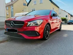 Rot Gebraucht 2018 Mercedes CLA180 AMG line Limousine | 21.000 € (Etwas zu teuer)