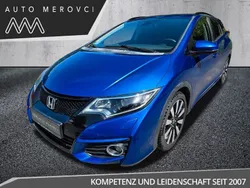 Blau Gebraucht 2016 Honda Civic Elegance Kombi | 13.495 € (Fairer Preis)