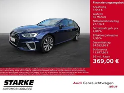 Navarrablau metallic Gebraucht 2021 Audi A4 S-Line Kombi | 23.750 € (Guter Preis)