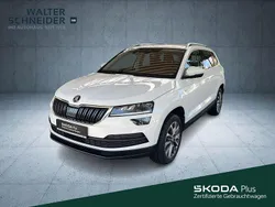 Candyweiss Gebraucht 2021 Skoda Karoq Clever SUV | 23.450 € (Fairer Preis)