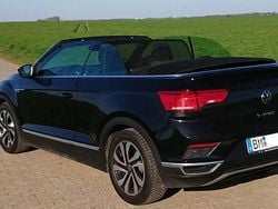 Schwarz Gebraucht 2021 VW T-Roc Cabriolet Active Cabrio | 21.500 € (Fairer Preis)