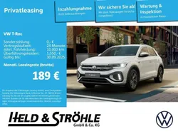 Pure white Neu 2025 VW T-Roc R-line SUV | 31.999 € (Fairer Preis)