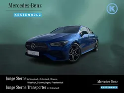 Lack spektralblau Gebraucht 2024 Mercedes CLA200 AMG Coupé | 39.390 € (Etwas zu teuer)