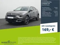 Platiniumgrau (meta Gebraucht 2024 Citroën C4 PureTech Limousine | 19.390 € (Fairer Preis)