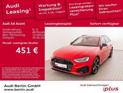Progressivrot metallic Gebraucht 2024 Audi A4 S-Line Kombi | 49.900 €