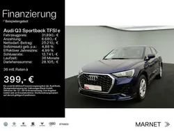 Navarrablau metallic Gebraucht 2021 Audi Q3 Sportback Sport SUV | 30.890 € (Fairer Preis)