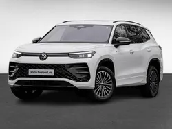 Pure white Neu 2025 VW Tayron R-line SUV | 67.530 € (Teuer)
