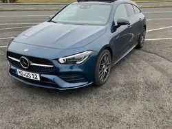 Blau Gebraucht 2023 Mercedes CLA250 Shooting Brake AMG line Kombi | 34.000 € (Superpreis)