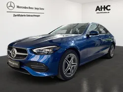 Metalliclack spektralblau Gebraucht 2023 Mercedes C300e Limousine | 48.850 € (Teuer)