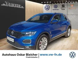 Blau Gebraucht 2019 VW T-Roc Sportline SUV | 22.990 € (Fairer Preis)